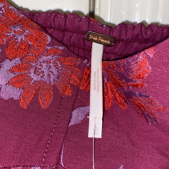 Free People Matilda strapless mini dress, size large and NWT. Tie in back is ❤️ - Picture 11 of 14